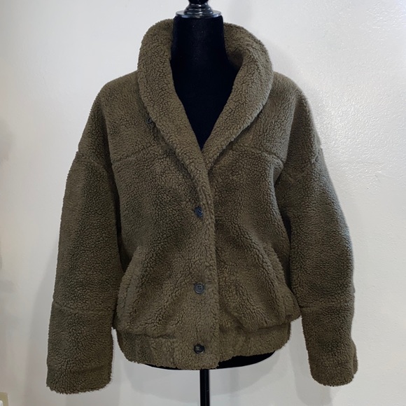 Apiece Apart Olive Green Campania Jacket 4